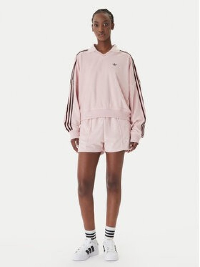 adidas Bluza Terry Towel KD1400 Różowy Oversize