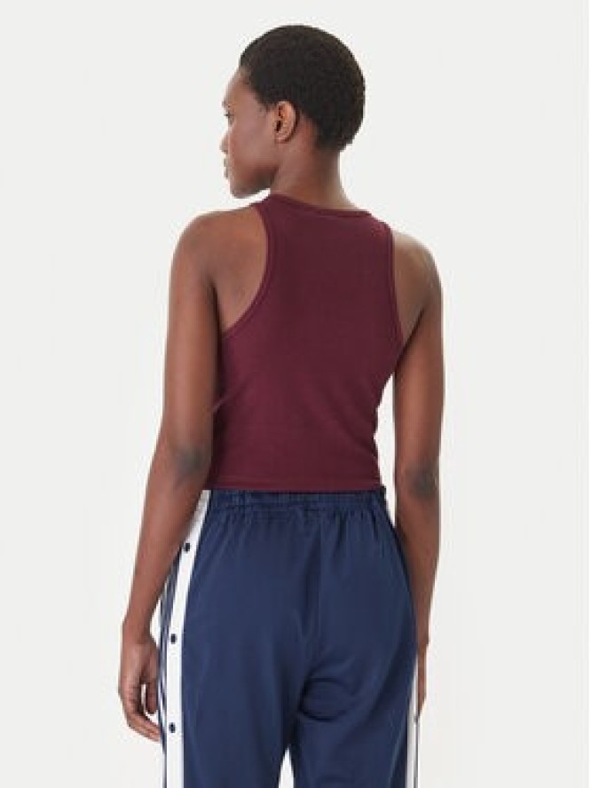 adidas Top Essentials KD3824 Bordowy Slim Fit