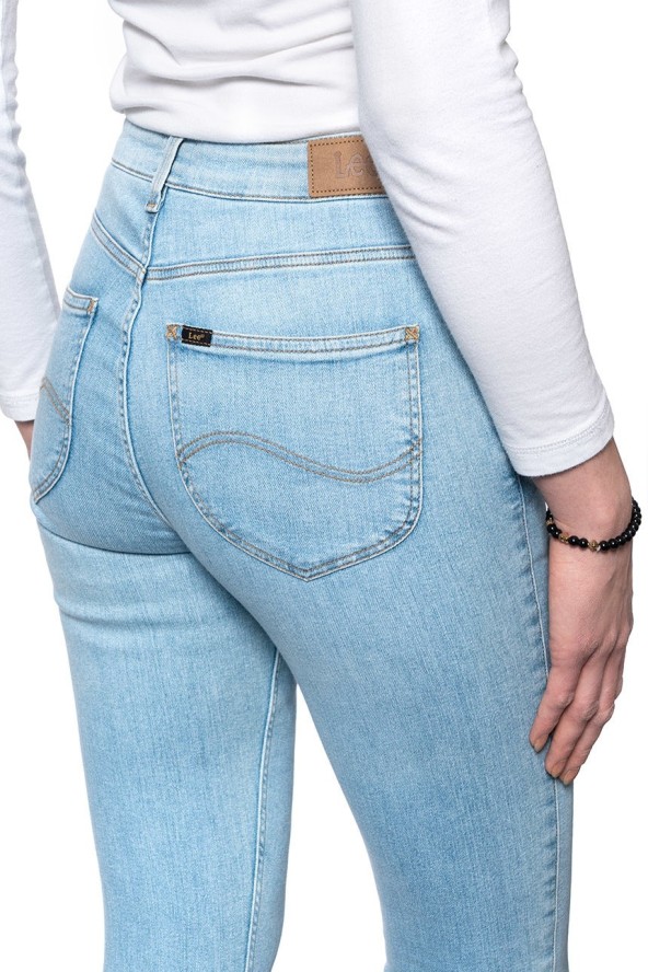 SPODNIE DAMSKIE LEE SCARLETT HIGH LIGHT COROVAL L31BMFOC 112107027