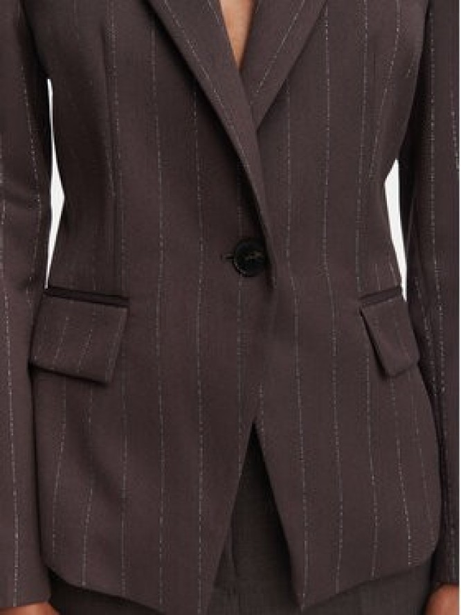 Marella Marynarka Fasto 2625046201 Brązowy ciemny Regular Fit