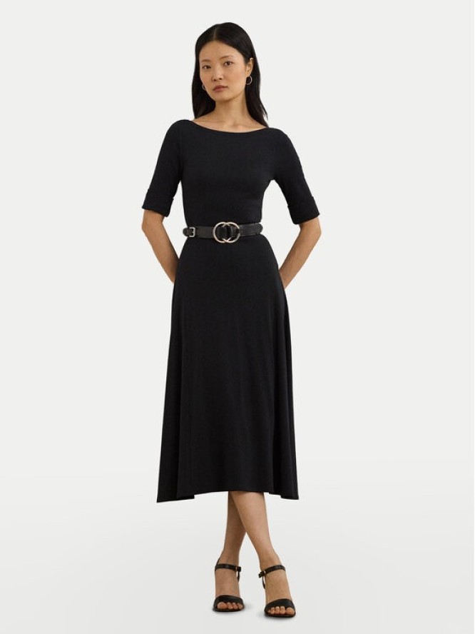 LAUREN RALPH LAUREN Sukienka codzienna 200973599001 Czarny Slim Fit