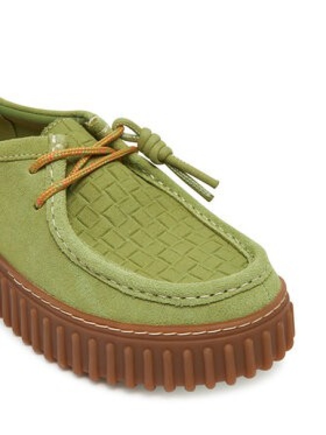 Clarks Półbuty Torhill Bee 26181186 Zielony