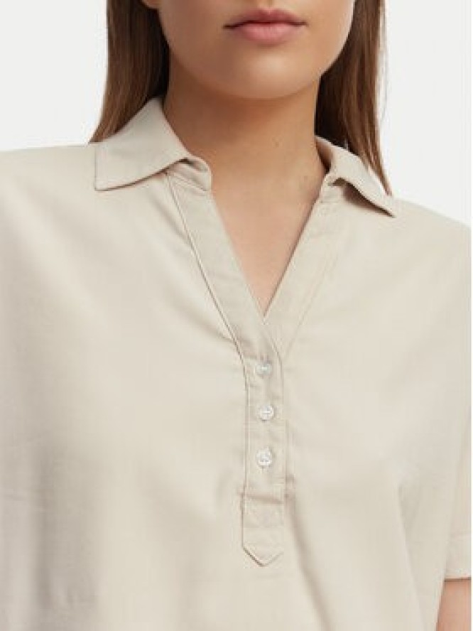 ONLY Polo Aris 15364279 Beżowy Loose Fit