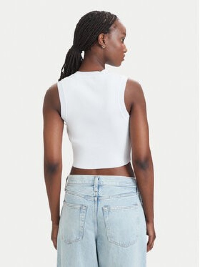 Guess Top W4GZ34 Z3F40 Biały Slim Fit