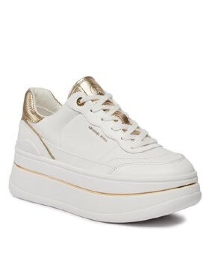 MICHAEL Michael Kors Sneakersy Hayes Lace Up 43R4HYFS2L Złoty