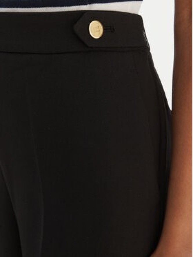 Tommy Hilfiger Spodnie materiałowe WW0WW47799 Czarny Straight Fit