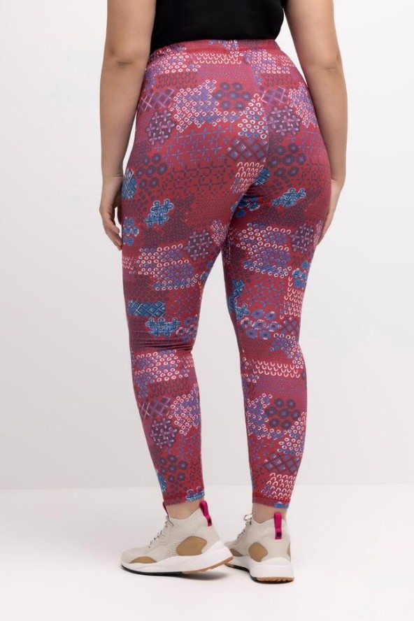 Damskie Narciarskie leginsy szybkoschnące materiał z recyklingu