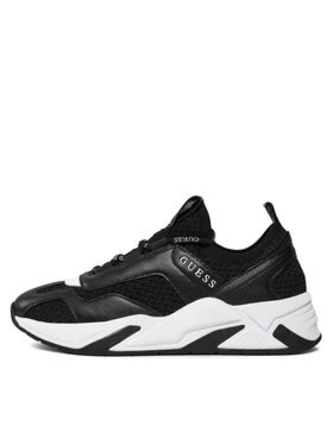 Guess Sneakersy Geniver2 FLPGE2 FAB12 Czarny