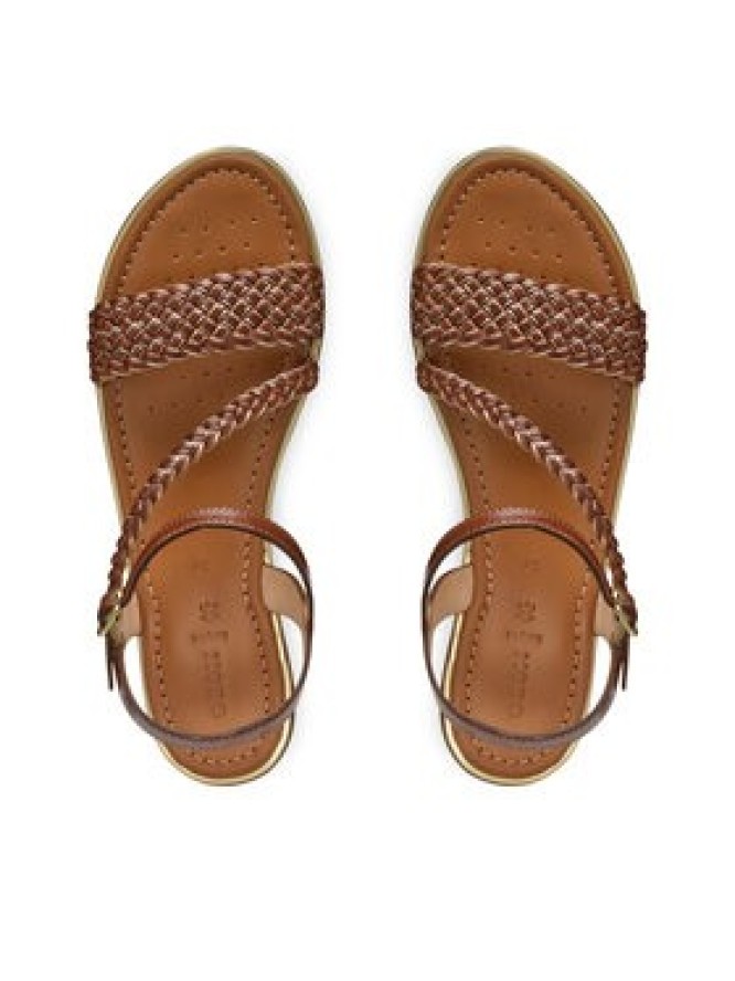 Geox Sandały D Sozy Plus D55DQD 081KY C5F2L Brązowy