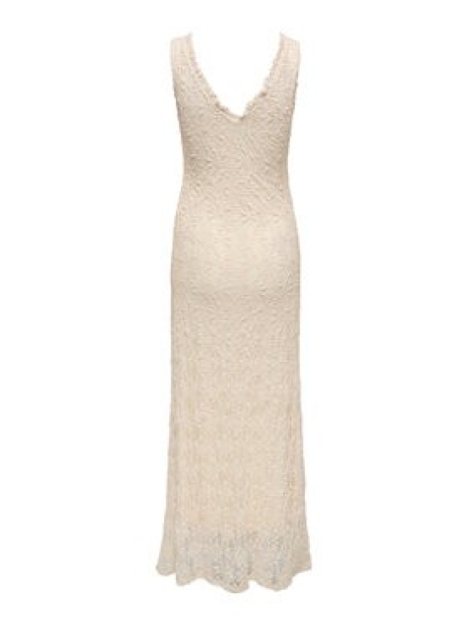 ONLY Sukienka wieczorowa Albina 15372795 Kremowy Regular Fit