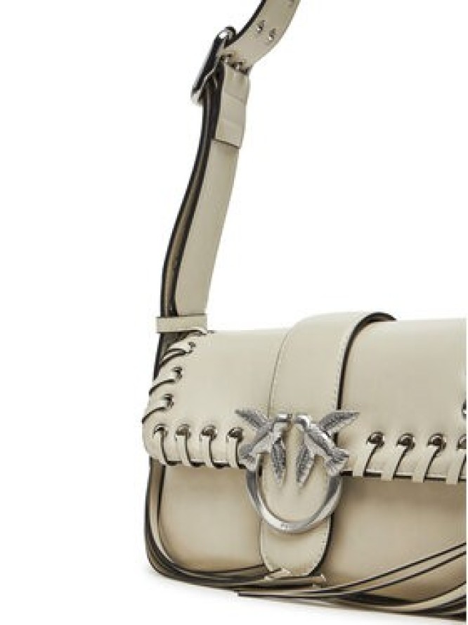 PINKO Torebka Love One Mini Slouchy Fl PE 25 PLTT 104340 A28D Beżowy