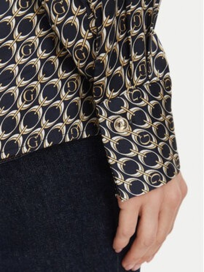 Guess Koszula W6YH23 W2946 Czarny Regular Fit
