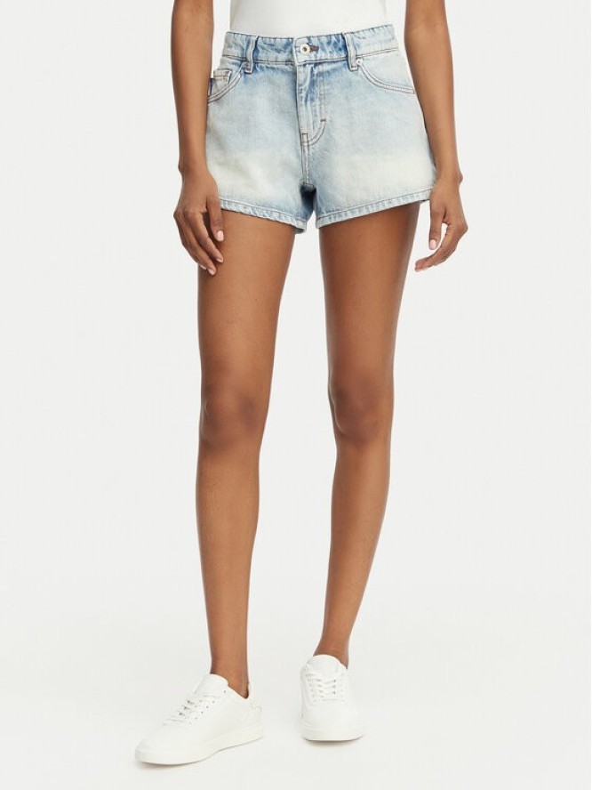 HUGO Szorty jeansowe Galimon 50557083 Niebieski jasny Regular Fit