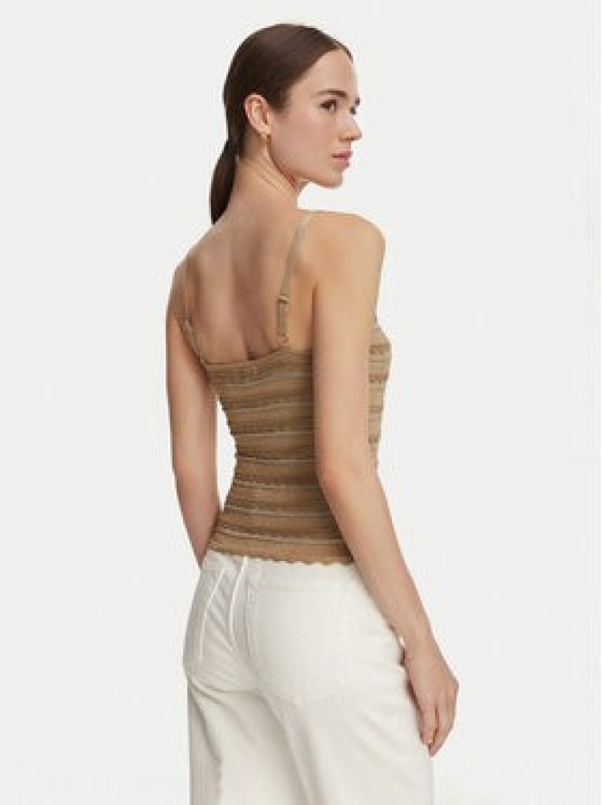 Guess Top W6YR32 Z1027 Złoty Regular Fit