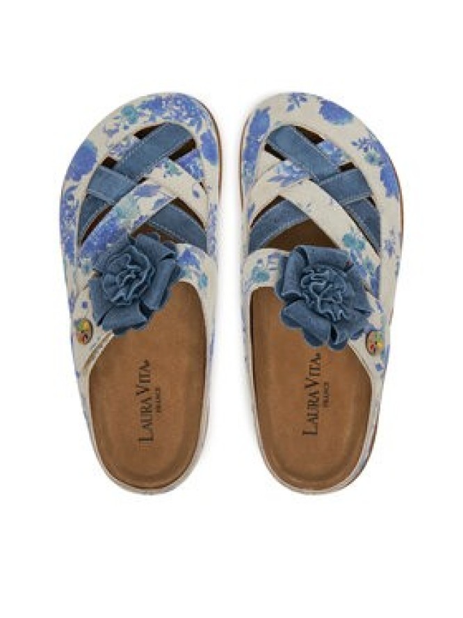 Laura Vita Kapcie Brownieo 06 Niebieski