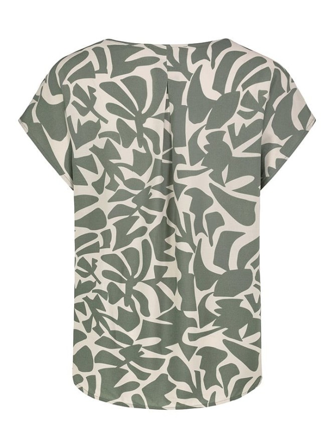 Sublevel Bluzka w kolorze oliwkowo-białym rozmiar: S