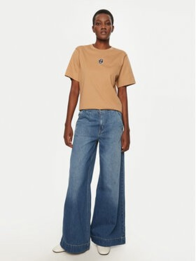 BOSS Jeansy Zehyrus 50528820 Niebieski Wide Leg