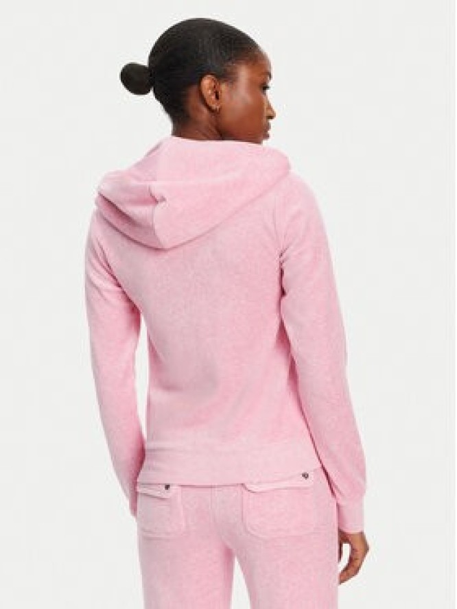 Juicy Couture Bluza Robertson JCAP176 Różowy Slim Fit