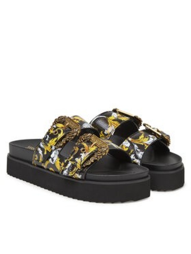 Versace Jeans Couture Klapki 78VA3SM1 Czarny