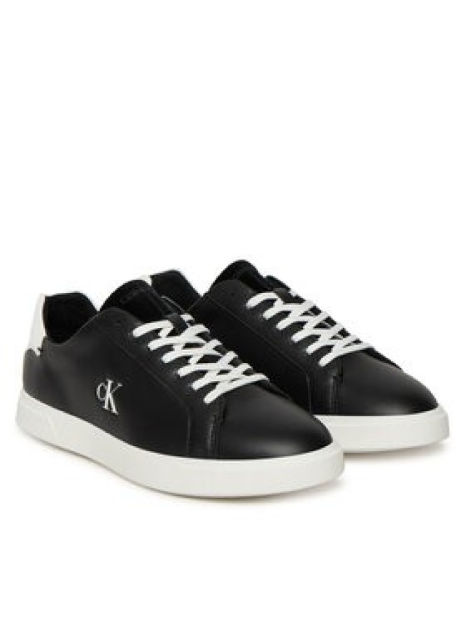 Calvin Klein Sneakersy Low Pro Cups Lth Mg HW0HW02823 Czarny