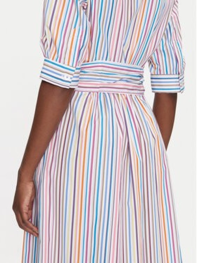 Luisa Spagnoli Sukienka koszulowa Piastrella 542094 Kolorowy Regular Fit