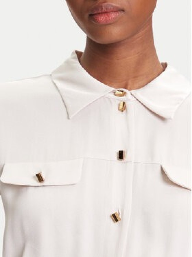 Marciano Guess Sukienka codzienna 5YGK32 7356A Écru Regular Fit