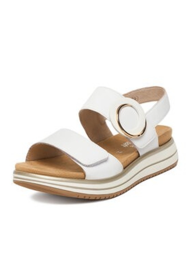 Remonte Sandały CEO-D1J63-80 Biały