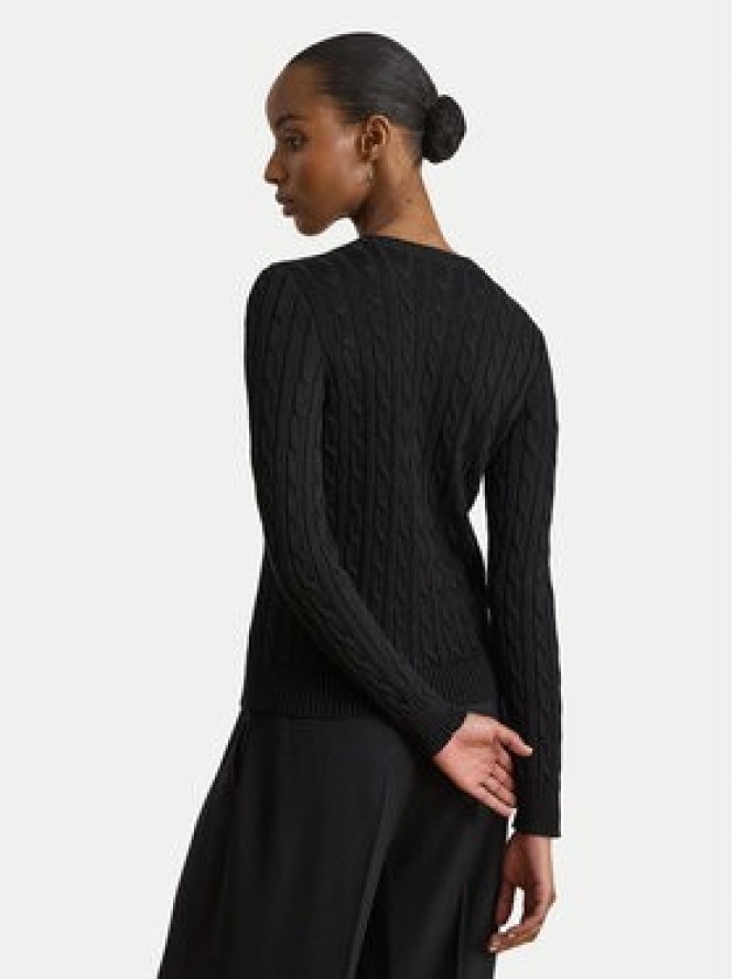 LAUREN RALPH LAUREN Kardigan 200P14040003 Czarny Regular Fit