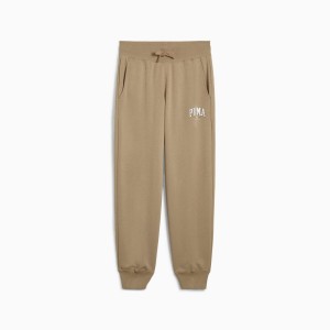 Spodnie dresowe damskie Puma SQUAD TR beżowe 68249567 r XL