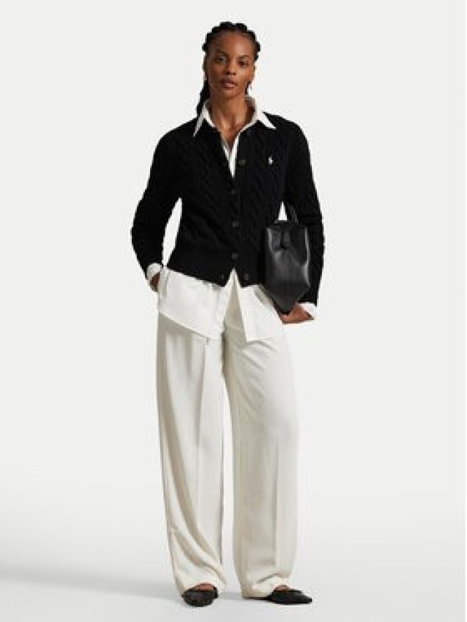 Polo Ralph Lauren Kardigan 211972104005 Czarny Slim Fit