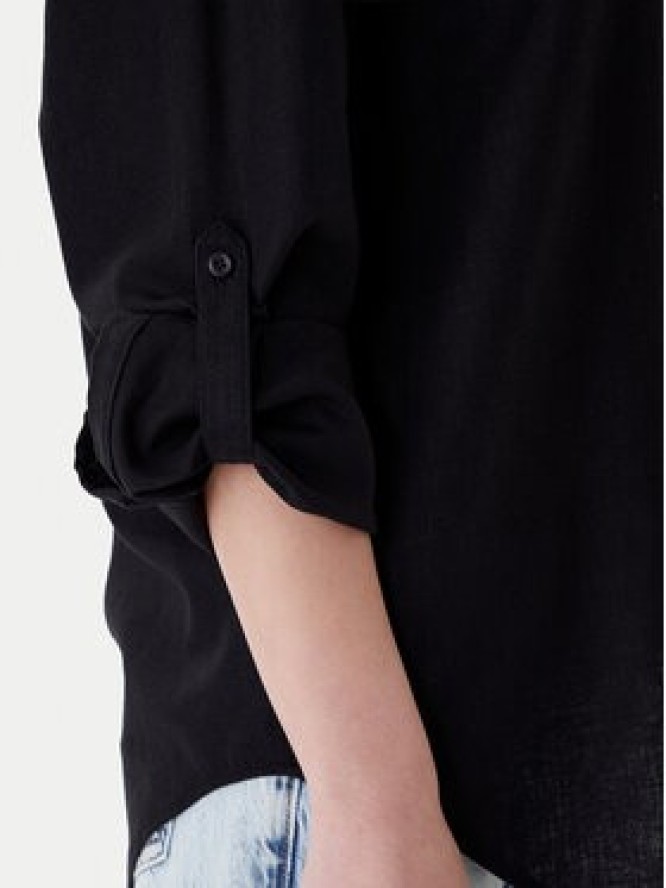 Calvin Klein Jeans Koszula LV044E195G Czarny Regular Fit