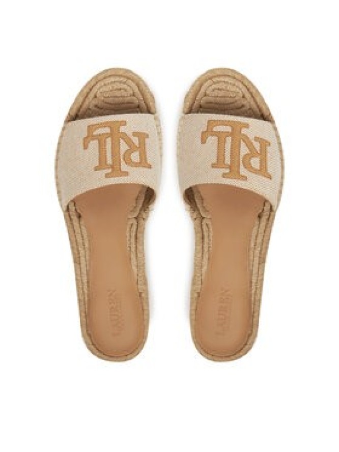 LAUREN RALPH LAUREN Espadryle Polly 802966866001 Beżowy