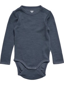 hummel Body z długim rękawem z miękkiej wełny – OMBRE BLUE