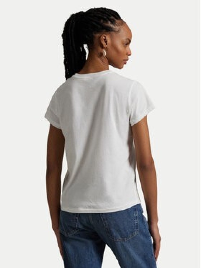 Polo Ralph Lauren T-Shirt 211898698005 Biały Regular Fit