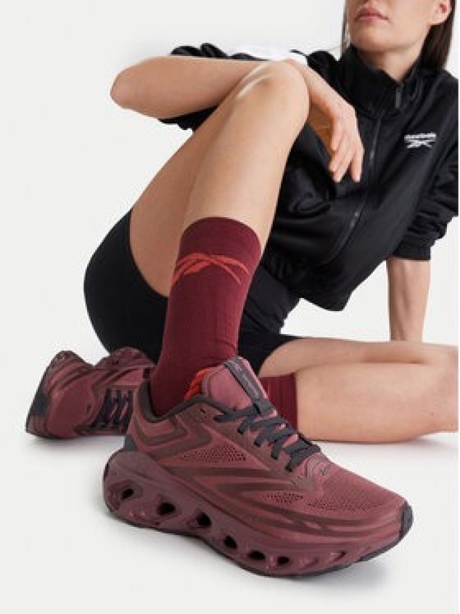 Reebok Buty do biegania EO-FUEL FLEX RUN 100244527 W Bordowy