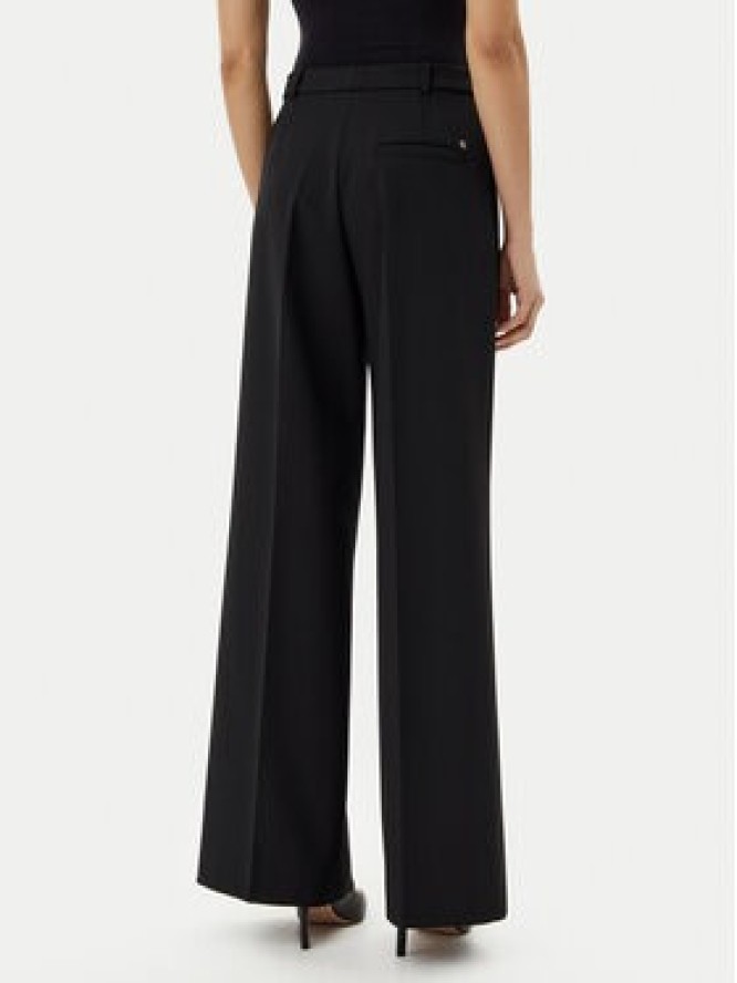 HUGO Spodnie palazzo Hasmina 50542647 Czarny Wide Leg
