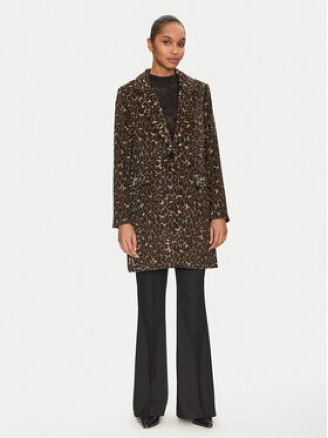 Morgan Płaszcz przejściowy 251-GELEO Brązowy Regular Fit