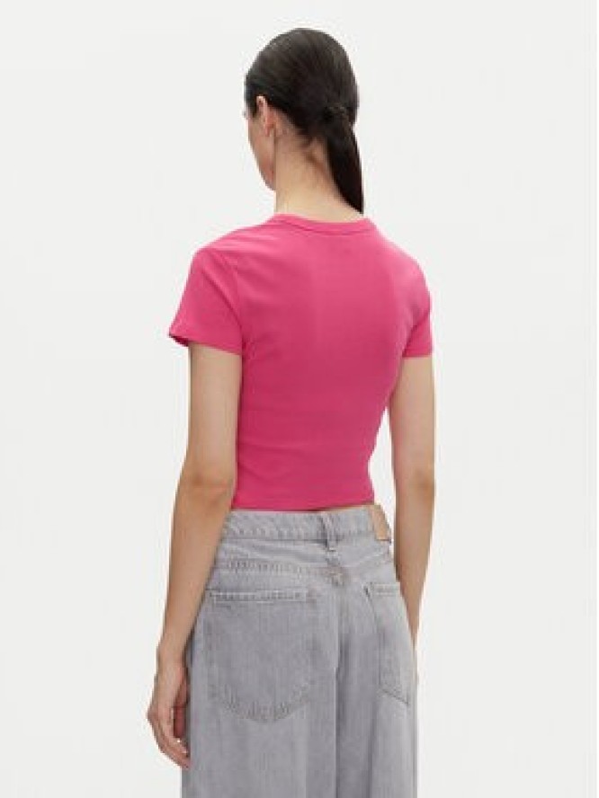 HUGO T-Shirt Delanor_2 50539132 Różowy Cropped Fit