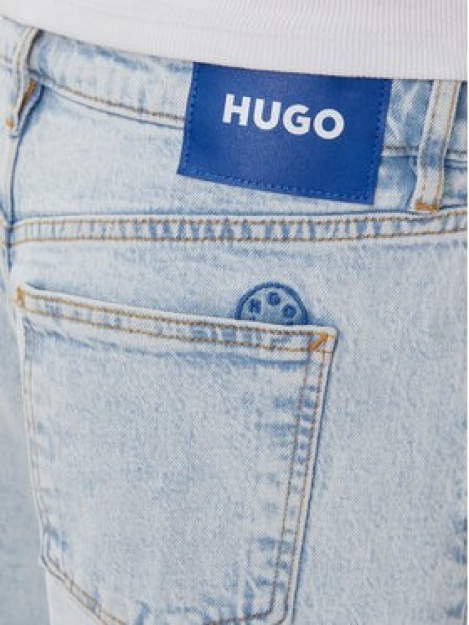 HUGO Jeansy Elyah 50520605 Błękitny Regular Fit