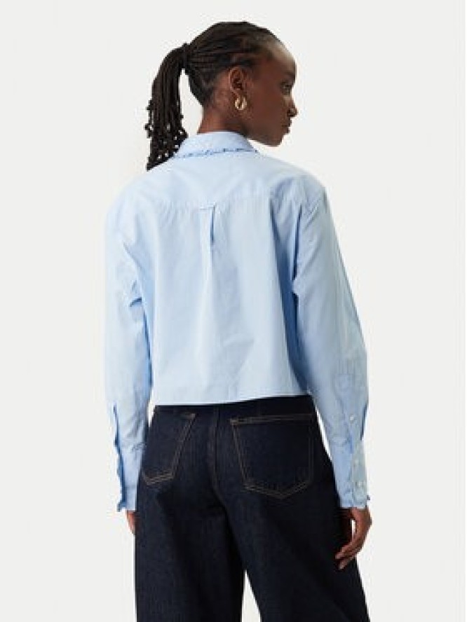 Tommy Jeans Koszula DW0DW22767 Błękitny Relaxed Fit