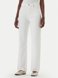 Tommy Jeans Jeansy Layla DW0DW22773 Biały Slim Fit