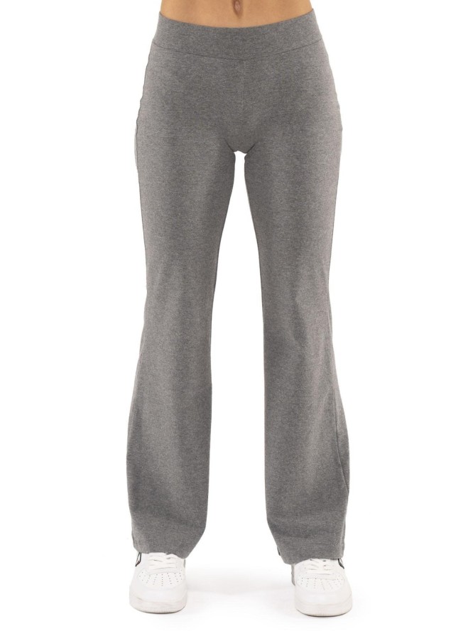 Leone 1947 Never Without damskie legginsy z elastycznej bawełny z rozcięciem
