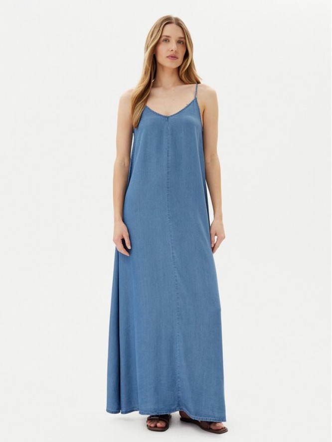 ONLY Sukienka letnia Charis 15337932 Niebieski Loose Fit