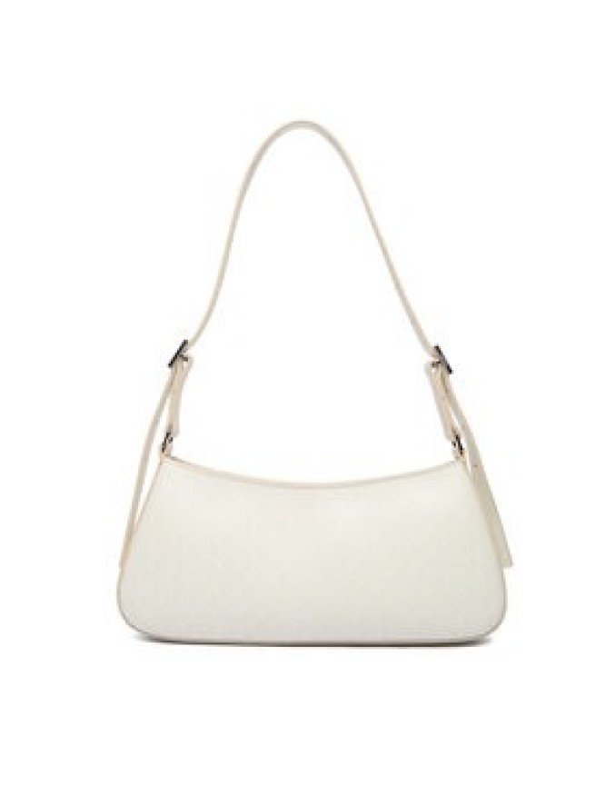 Calvin Klein Torebka Emblem Aop Small Shoulder Bag LV04F3324G Écru