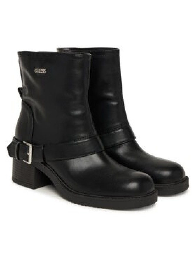 Guess Botki FLFIJI ELE10 Czarny