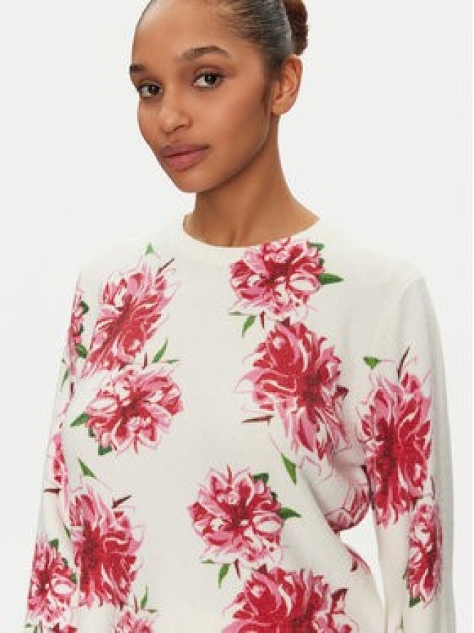 Morgan Sweter 251-MFLOWER Écru Regular Fit