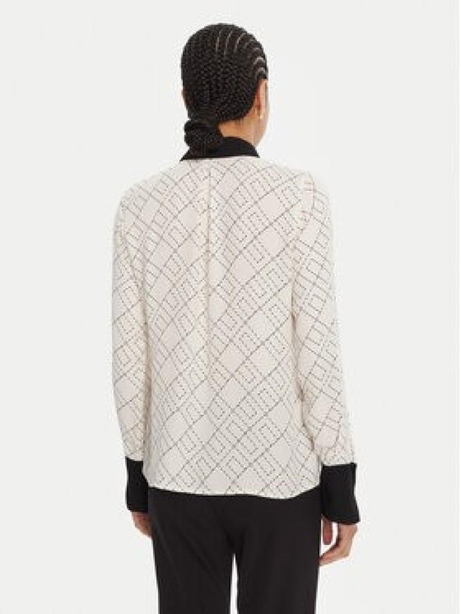 Elisabetta Franchi Koszula CA-104-56E2-V320 Biały Regular Fit