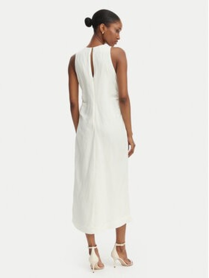 BOSS Sukienka letnia C_Delinna 50559243 Écru Regular Fit