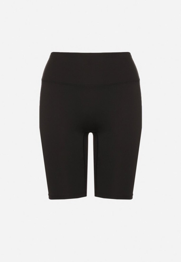 Czarne Szorty Kolarki Elastyczne Ellisade