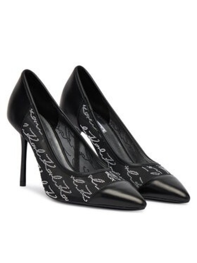 KARL LAGERFELD Szpilki Sarabande KL30906A Czarny